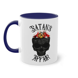 Satan's Affair Two-Tone Coffee Mug, 11oz