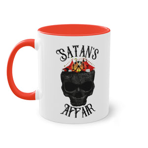 Satan's Affair Two-Tone Coffee Mug, 11oz