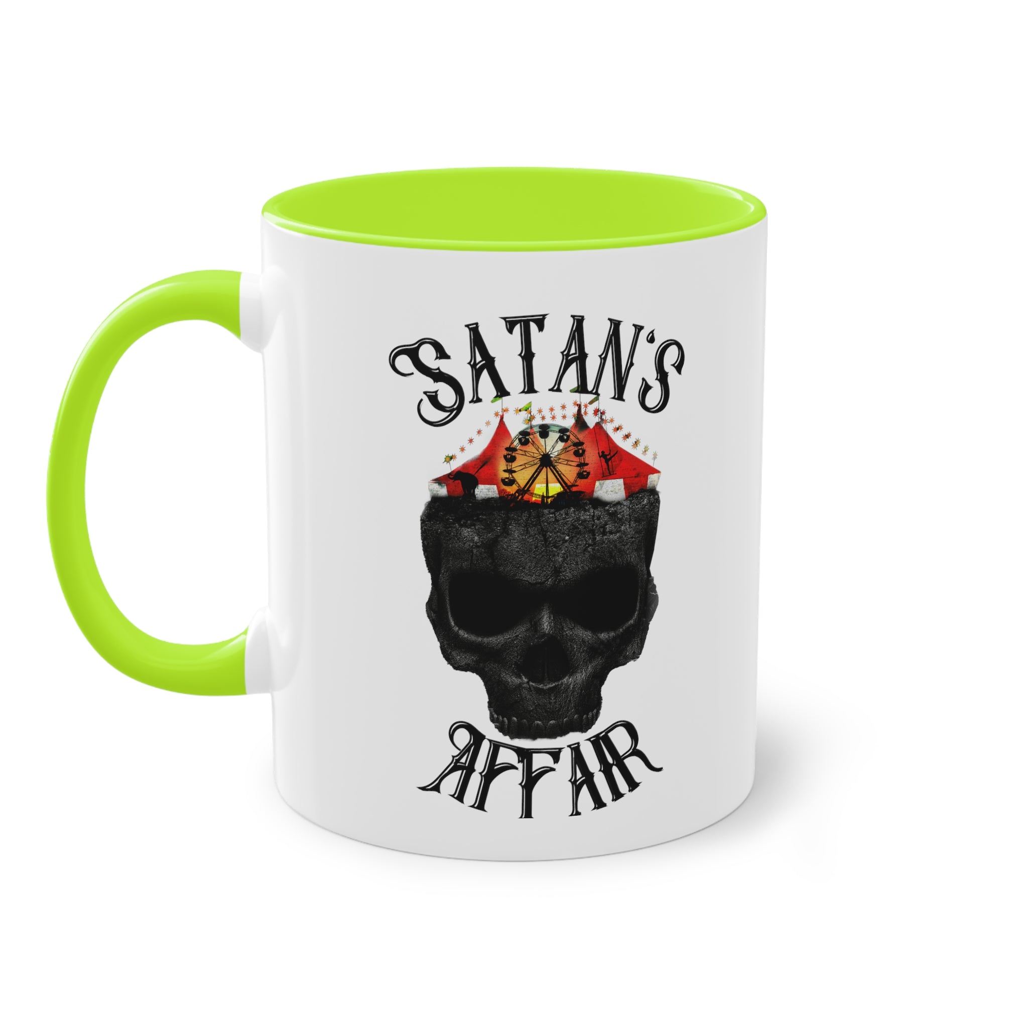 Satan's Affair Two-Tone Coffee Mug, 11oz