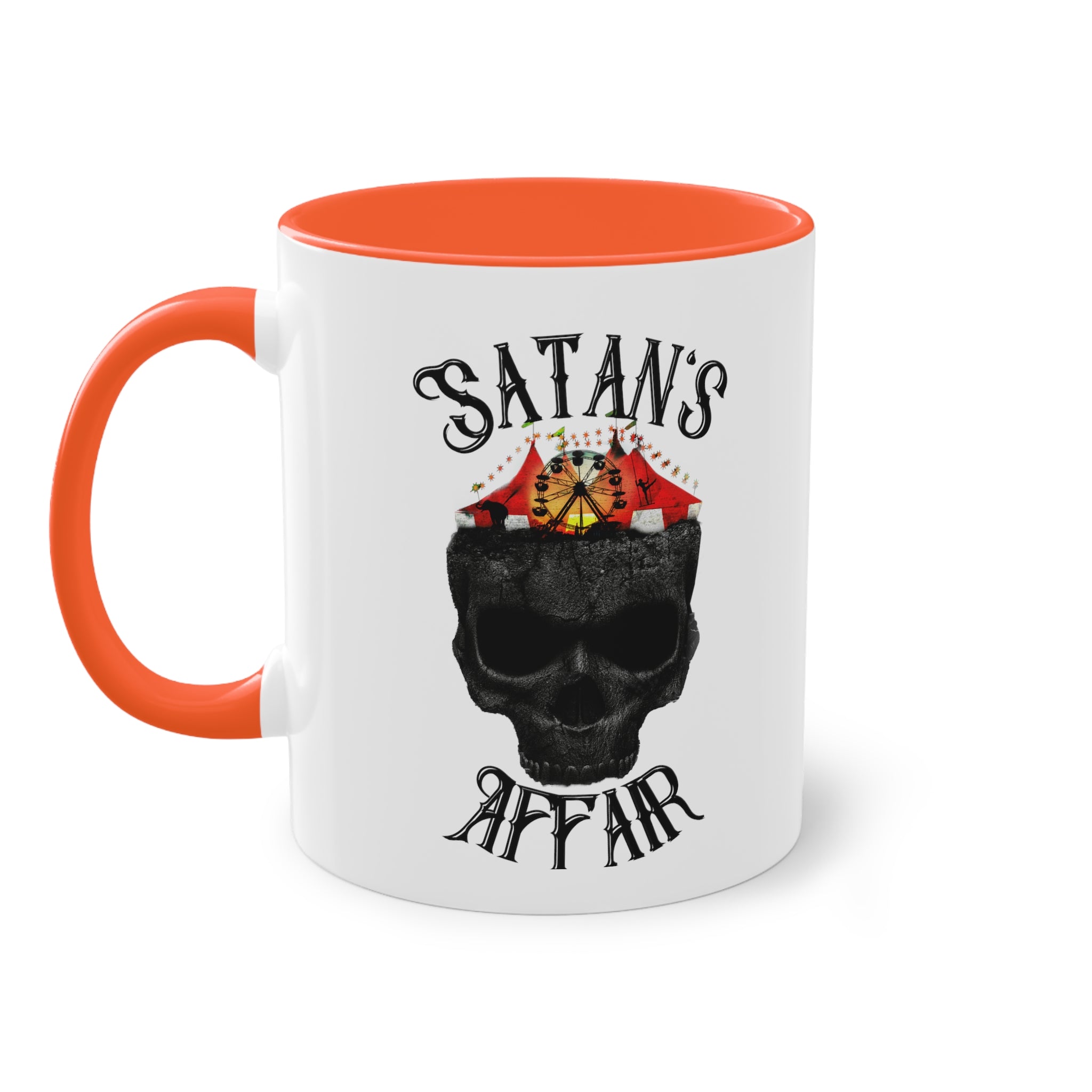 Satan's Affair Two-Tone Coffee Mug, 11oz