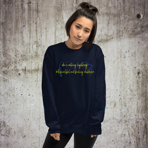 Walking Lightning Unisex Sweatshirt