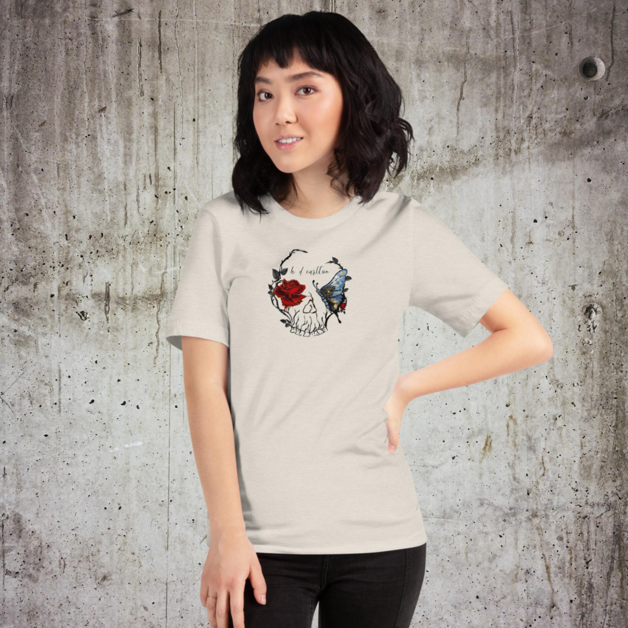 Skull & Rose Unisex T-Shirt