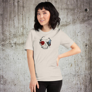 Skull & Rose Unisex T-Shirt