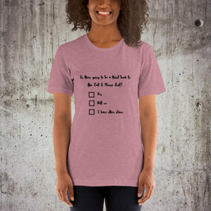 Third Book Unisex T-Shirt B