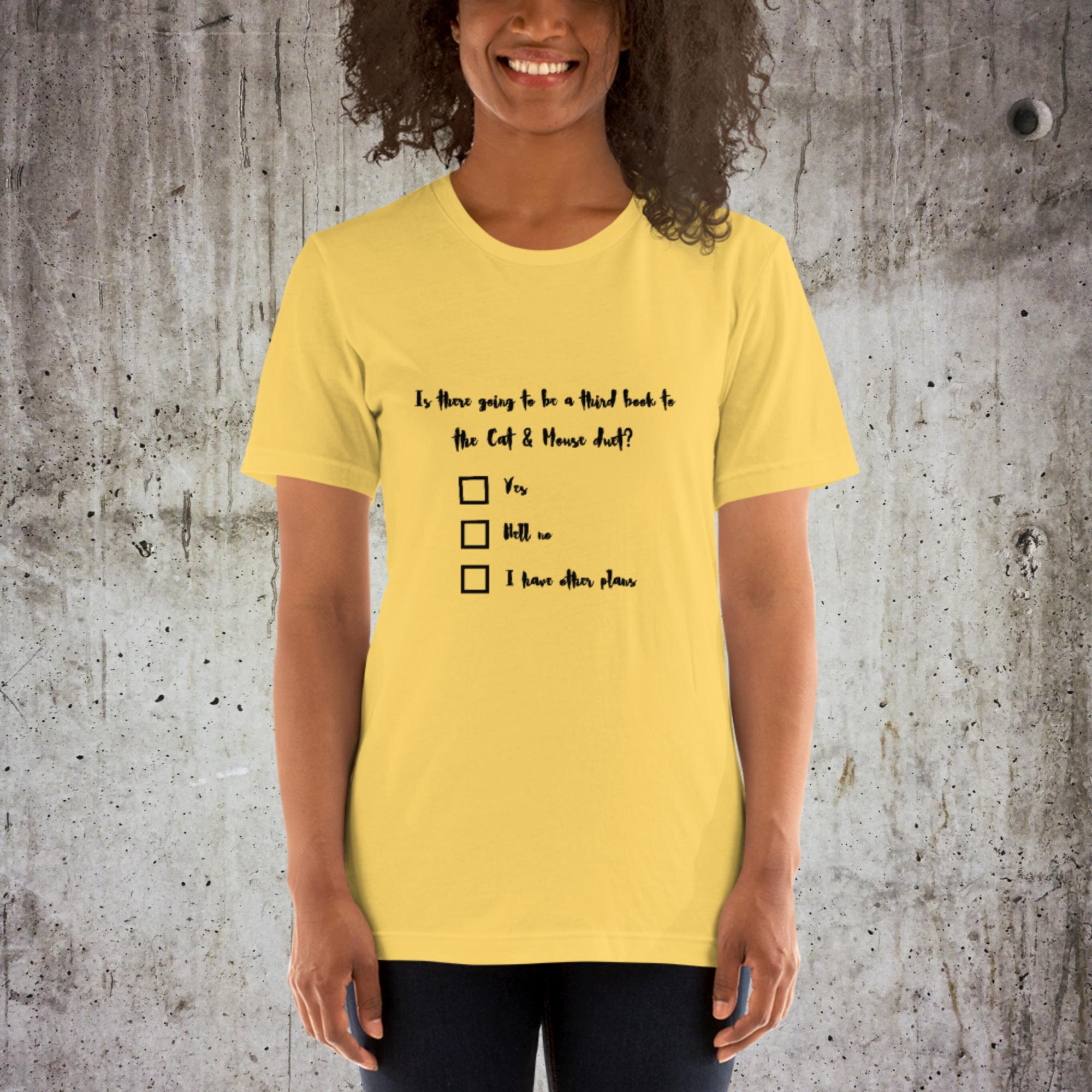 Third Book Unisex T-Shirt B